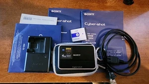 Cámara digital Sony Cyber Shot DSC-T2 8,1 MP 3x zoom óptico sello de fecha/hora - Imagen 1 de 7