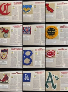Willabee & Ward Cooperstown Collection of Baseball Patches - Great Displays - Picture 1 of 14