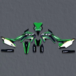 Graphics Kit For Kawasaki KX 250F KX250F 2021 2022 2023 KXF 250 Fender Decals - Picture 1 of 1