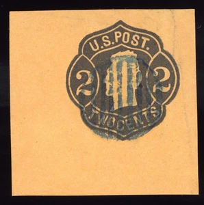 US Scott U52 Used Envelope Cut Square Lot E219 bhmstamps - Picture 1 of 1