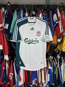 Liverpool FC 2006/2007 third football shirt Soccer jersey  Aridas size S White - Picture 1 of 11
