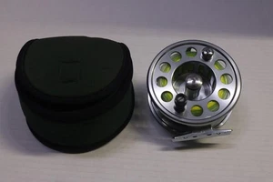 Elkhorn T4 Fly Reel w/ Pouch - Picture 1 of 7