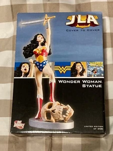 Limitierte Auflage #0098/3100 JLA WONDER WOMAN Kampf um die verlorene Welt STATUE - Bild 1 von 2