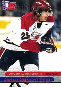 2002-03 Spokane Chiefs #6 Jevon Desautels - Imagen 1 de 1