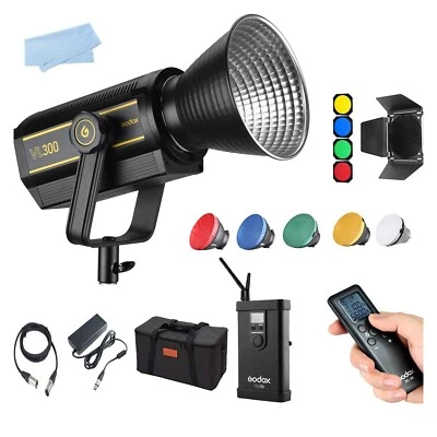 Godox VL300 300W LED Video Light Studio Light Continuous Output For Bowens Mount - Image 1 of 4