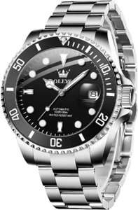 Reloj automático para hombre, esfera grande, informal, de negocios. - Bild 1 von 12