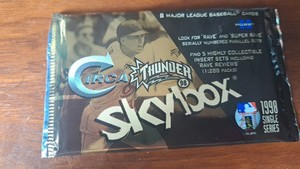 Circa Thunder Skybox 1998 Packages HOBBY Rave&super Rave