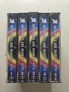 VINTAGE Cassette Tape - Memories Are Made of Hits - 5 x Tape Collection Pop Jazz - Bild 1 von 5