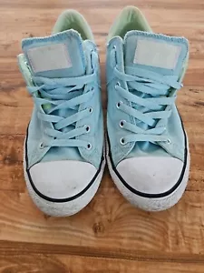 Converse Mint Green Chuck Taylor All Star Size 6 Padded Tongue And Backs - Picture 1 of 5