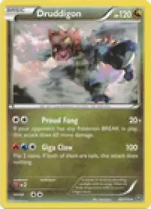 2x (XY11-083) Druddigon Rare Pokemon XY Steam Siege Card # 83 - Picture 1 of 1