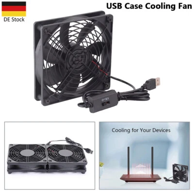 USB leise PC Ventilator 120mm USB lüfter PC lüfter PC Gehäuse lüfter Ventilator
