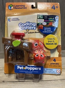 STEM Learning Resources Coding Critters Pet Poppers Preschool Book Age 4+ Fun - Picture 1 of 2