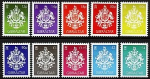 π GIBRALTAR 2020 DEFINITIVES / ARMS Β£10.39 MNH - Picture 1 of 2