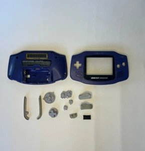 Nintendo Gameboy Advance Original Shell Purple - OEM + Buttons + Membrane - Picture 1 of 12