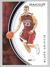 Blake Griffin 2016-17 Immaculate Collection Collegiate Blue #4 /10 Parallel SSP