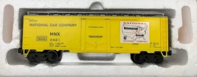 O MTH MT-9402L Refrigerator Car National Car Company MNX #2421. - Image 1 of 4
