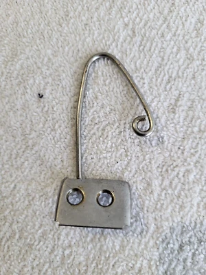 (1) Mercury Cougar Ford Mustang 1967 1968 gancho para abrigo asiento lateral del conductor tirador Foto 1 de 4