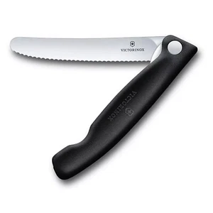 Victorinox 11cm Swiss Classic Folding Picnic Steak Knife - Black 6.7833.FB - Picture 1 of 7