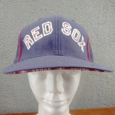 Boné de beisebol American Needle Boston Red Sox ajustado 7 3/8 lã acrílica  - Imagem 1 de 4