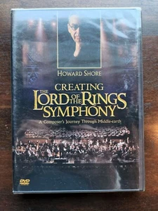 Howard Shore Creating The Lord of The Rings Symphony DVD Video Disc - Picture 1 of 3