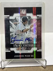 Jiovanni Mier Signed Auto Autographed Card 2009 Donruss Elite Extra Edition #22 - Picture 1 of 3