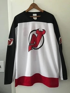 Vintage Scott Stevens New Jersey Devils Off The Bench Jersey Size Large Men's - Picture 1 of 6