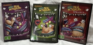 AAAHH!!! REAL MONSTERS SEASON 1 TO 3DVD Nickelodeon (TESTED)(REGION4) - Foto 1 di 10