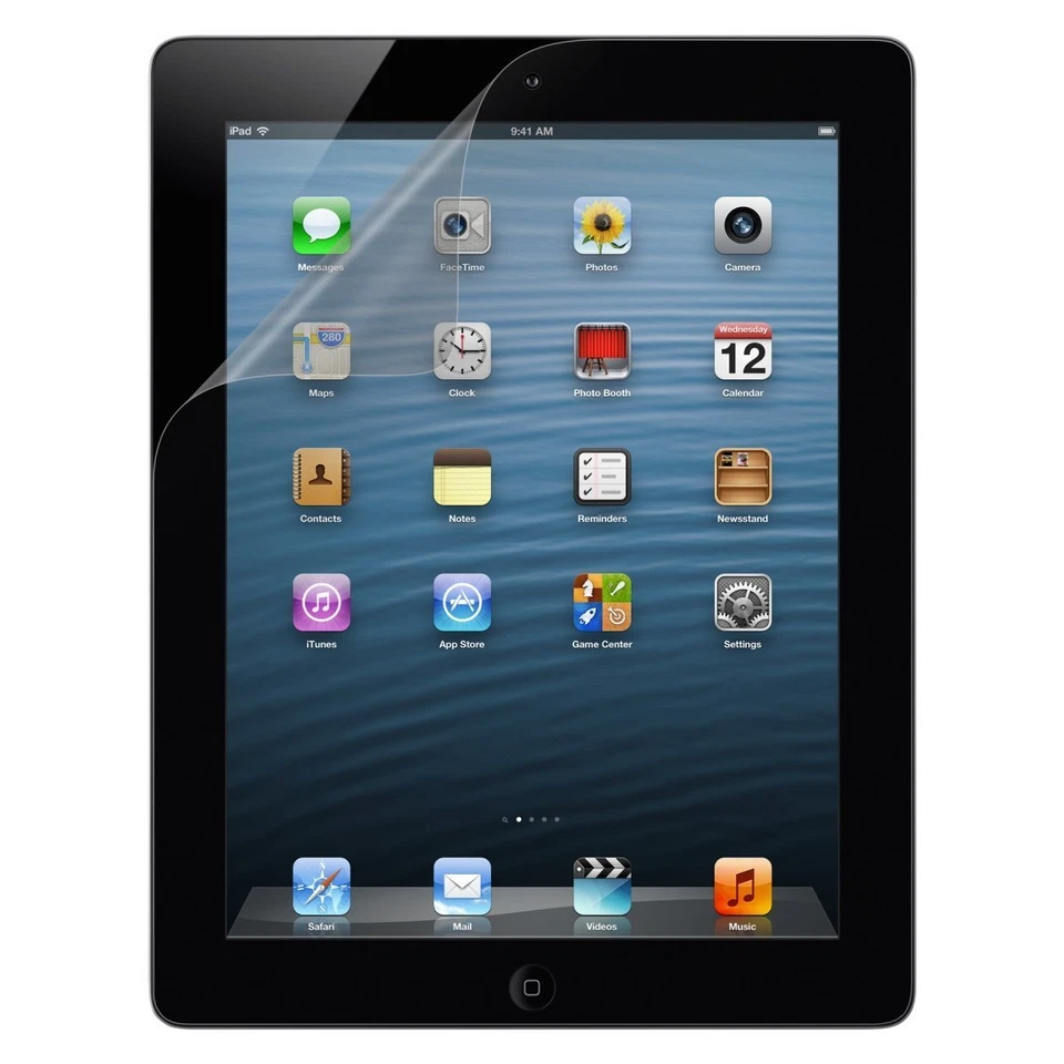 New Belkin Transparent Screen Protector for iPad 4th, iPad 3 and iPad 2 (2-Pack) - Image 1 of 1