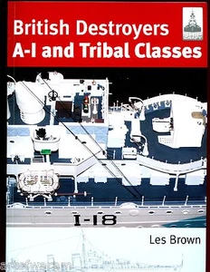Shipcraft # 11 - BRITISH DESTROYERS, A TO I & TRIBAL CLASSES, Brown SB new - Picture 1 of 2