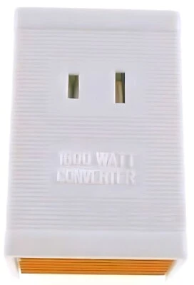 TRISONIC Foreign Travel Converter 1600 W AV Voltage Step Down Power Adapter 220V to 110V