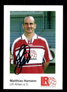 Matthias Hamann Autogrammkarte LR Ahlen 2000-01 Original Signiert + A 70904 - Picture 1 of 2