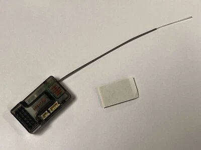 Excellent Spektrum SR6100AT 2.4GHz DSMR Surface RC Receiver w/Telemetry & AVC - Image 1 of 3