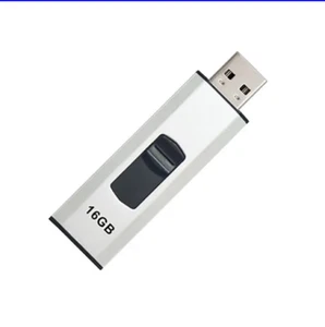 USB-Stick 16 GB - Ativa - Schiebemechanik - Slider - 2 Jahre Herstellergarantie - Bild 1 von 2