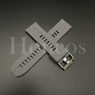 20 Mm Dark Gray Rubber Watch Strap Fits For Swatch X Omega Mission To Saturn
