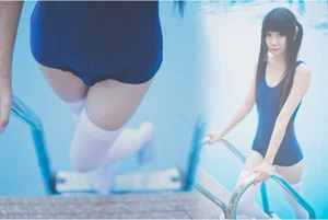 Badeanzug japanische Schule Sukumizu Mädchen  Cosplay Badebekleidung new - Bild 1 von 7
