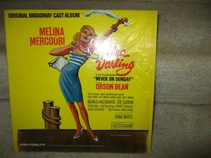 illya Darling-Broadway Cast Album Vinyl LP 1967 United Artists - Picture 1 of 7