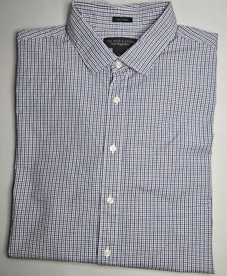 Camisa abotonada a cuadros manga larga para hombre Store at Bloomingdales XL - USADA EN EXCELENTE ESTADO Foto 1 de 2