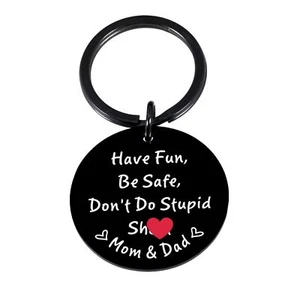Stocking Stuffers for Teen Boys Girls Christmas Keychain Gift Love Mom Dad - Picture 1 of 7