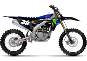 Yamaha YZ450F 2023 2024 2025 + YZ250F 2024 2025 Graphics decals stickers kit - Picture 1 of 16