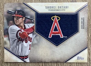 2019 Topps Series One Shohei Ohtani Retro Hat Logo Patch Card RHLP-SO - Picture 1 of 2