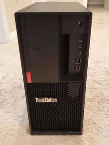 Lenovo ThinkStation P330 Core i9-9900 16 core 3.10GHz 64GB RAM 2.5TB SSD W10P - Picture 1 of 7