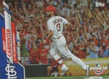 2020 Topps Opening Day - ST. LOUIS CARDINALS MATT CARPENTER - Nr MINT 