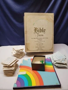 Cadaco Bibel Brettspiel Family Trivia 1984 5400 Fragen gebraucht - Bild 1 von 8