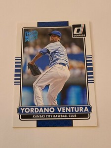 2015 Yordano Ventura SP Hot Off The Press Panini Donruss