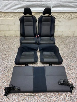 Subaru BRZ 2015 OEM par de asientos delanteros traseros conductor pasajero conjunto de asientos usados Foto 1 de 4