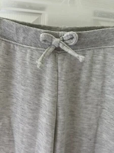 Girls Sweet Butterfly M 10/12 Heather Grey Sweat Pants - Picture 1 of 6