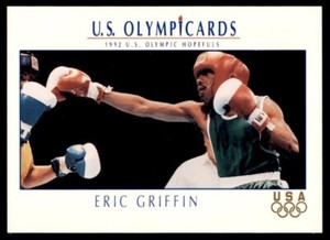 1992 IMPEL U.S. OLYMPICARDS ERIC GRIFFIN USA #25