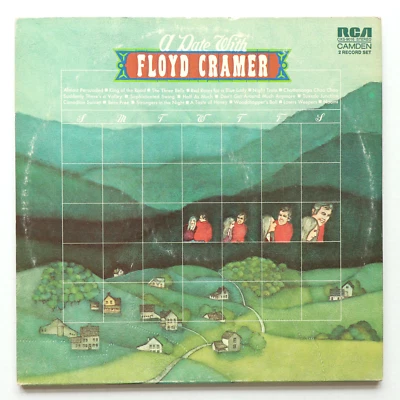 Floyd Cramer – A Date With Floyd Cramer - RCA Camden CXS-9016 - 1972 12" LP - Image 1 of 4