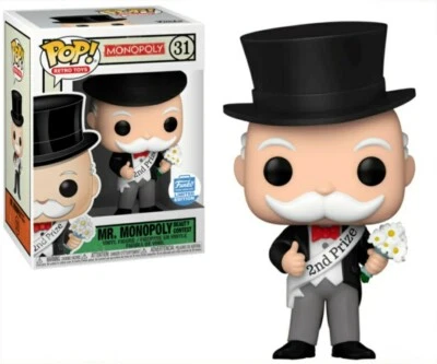 Monopoly - Mr. Monopoly Beauty Contest -  Funko-Shop Exclusive Vinyl Figure  - Image 1 of 4