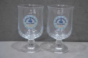 2 vasos de cerveza Birra Moretti Sale Di Mare Sea Salt una pinta 20 oz nuevo 2024 CE M24 - Imagen 1 de 8